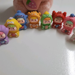 캐릭터 피규어 8개세트