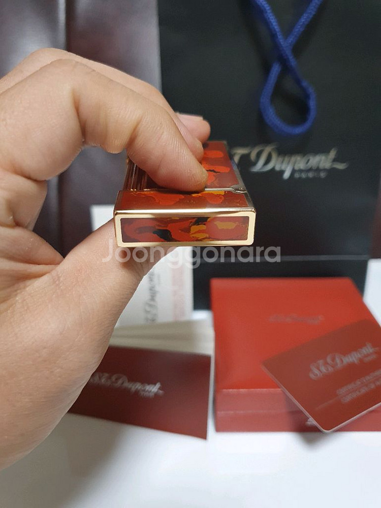 풀세트 듀퐁라이터 라인2 ca16579 피카소 로즈골드--5