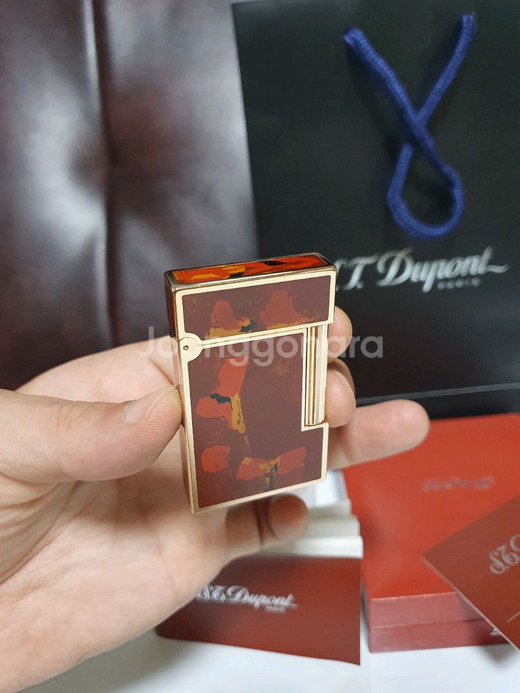 풀세트 듀퐁라이터 라인2 ca16579 피카소 로즈골드--1