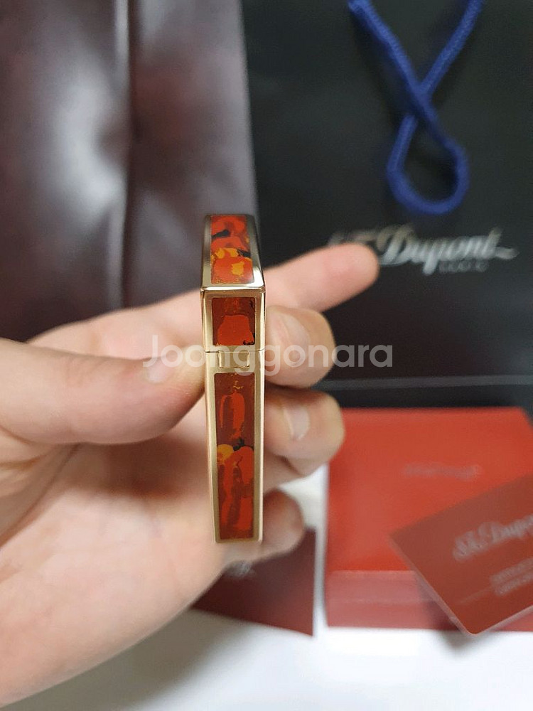 풀세트 듀퐁라이터 라인2 ca16579 피카소 로즈골드--4