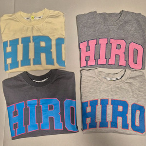히로 캠퍼스 티셔츠 120 일괄