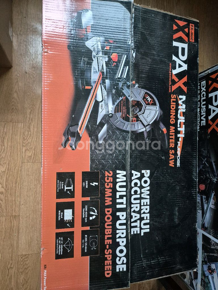 PAX 슬라이딩 각도절단기 PX-M60--3