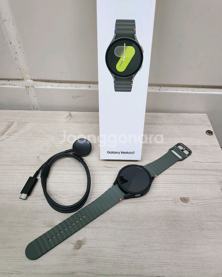 갤럭시워치 7 그린 44 철산동 개봉후 보관 박스풀--1