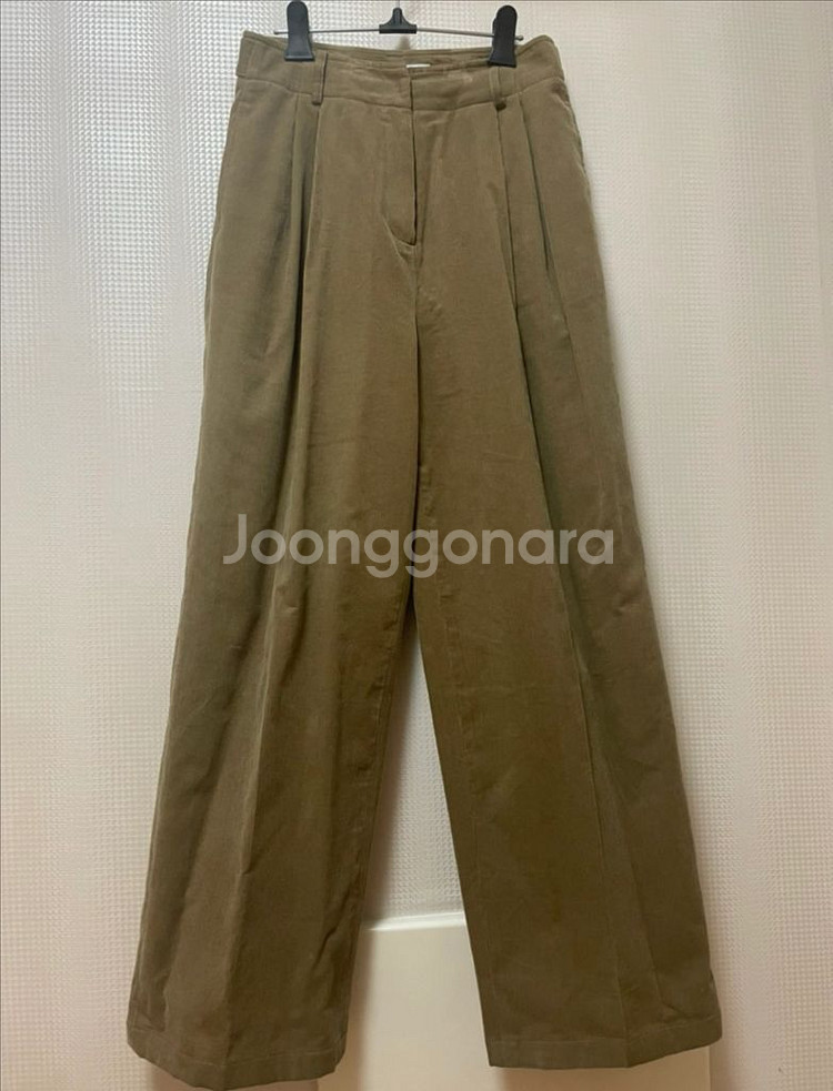 닐바이피 코듀로이 와이드 팬츠--7