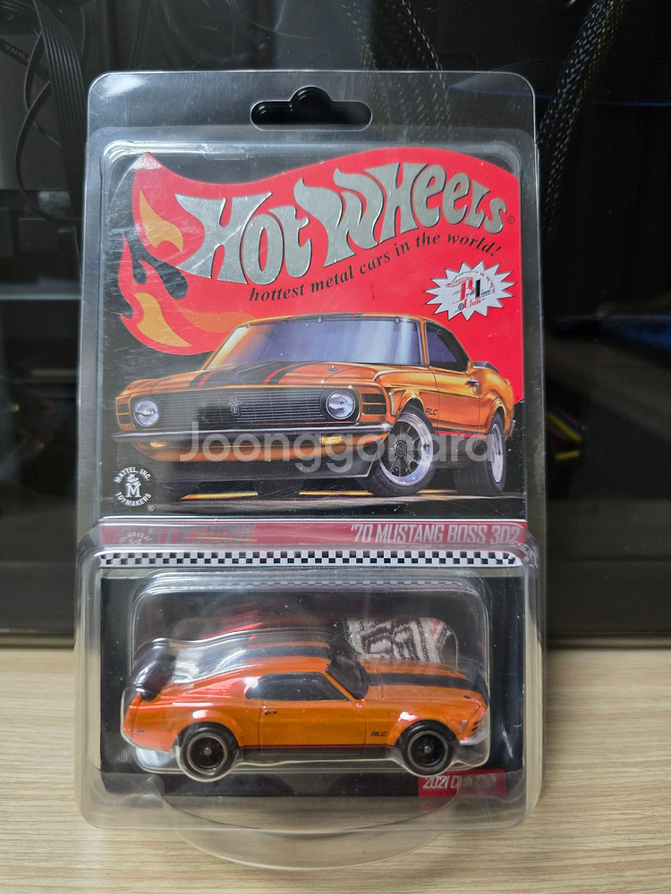 핫휠 RLC 70 머스탱 보스 302 오렌지컬러--0