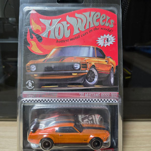 핫휠 RLC 70 머스탱 보스 302 오렌지컬러