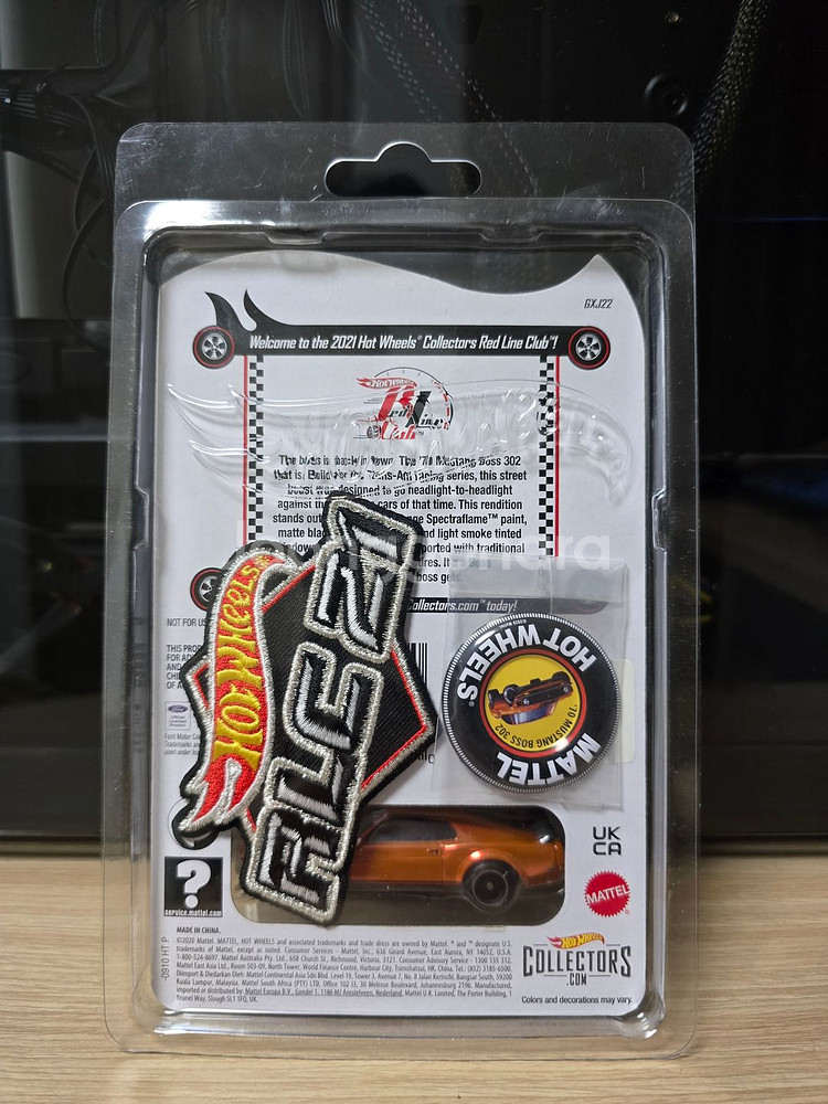 핫휠 RLC 70 머스탱 보스 302 오렌지컬러--1