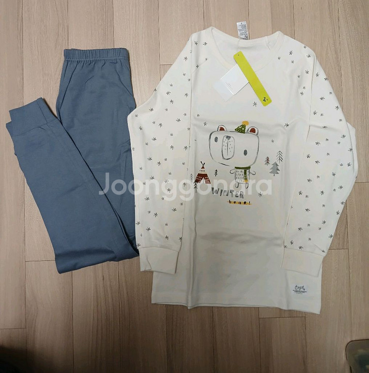 내복 새상품 두벌 몽땅--0