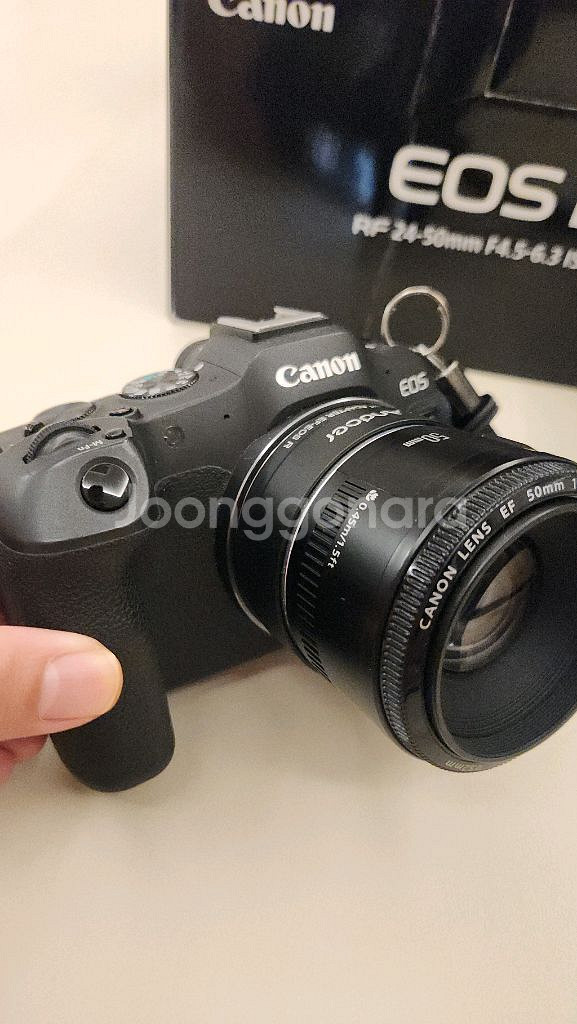 캐논 R8+ rf24-105 + rf35 + ef50--4