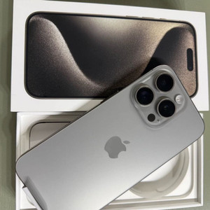 아이폰15pro 128gb 내츄럴 티타늄