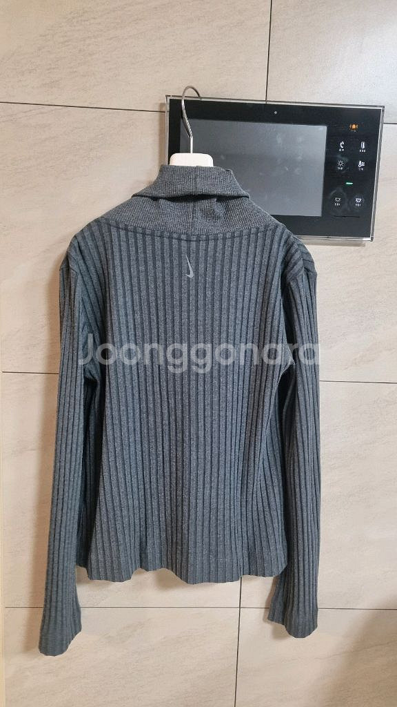 나이키 요가 럭스 골지 커버업--3