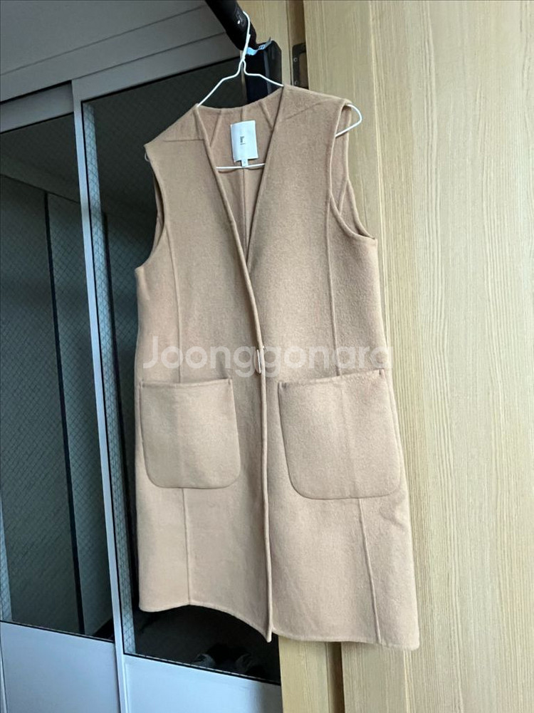 레노마 핸드메이드 모직 조끼--1