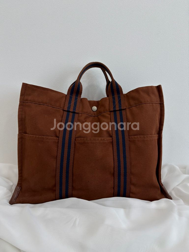 에르메스 후루토 브라운 토트백(정품)--3