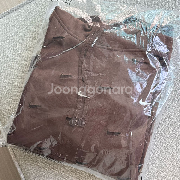 나이키x자크뮈스 스우시 후드티 m 새상품--4