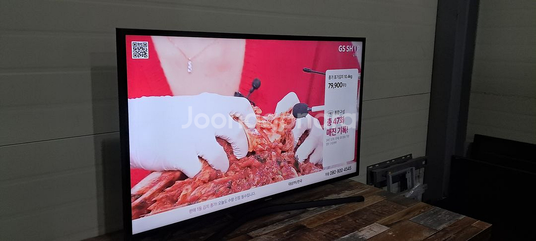 4160 삼성 43인치 스탠드 LED TV(블랙)--5
