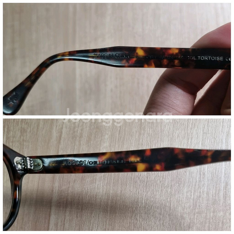 모스콧 렘토쉬 46 24 톨토이즈 클립 렌즈 포함--7