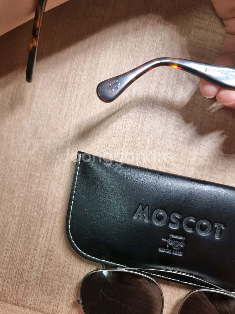 모스콧 렘토쉬 46 24 톨토이즈 클립 렌즈 포함--5