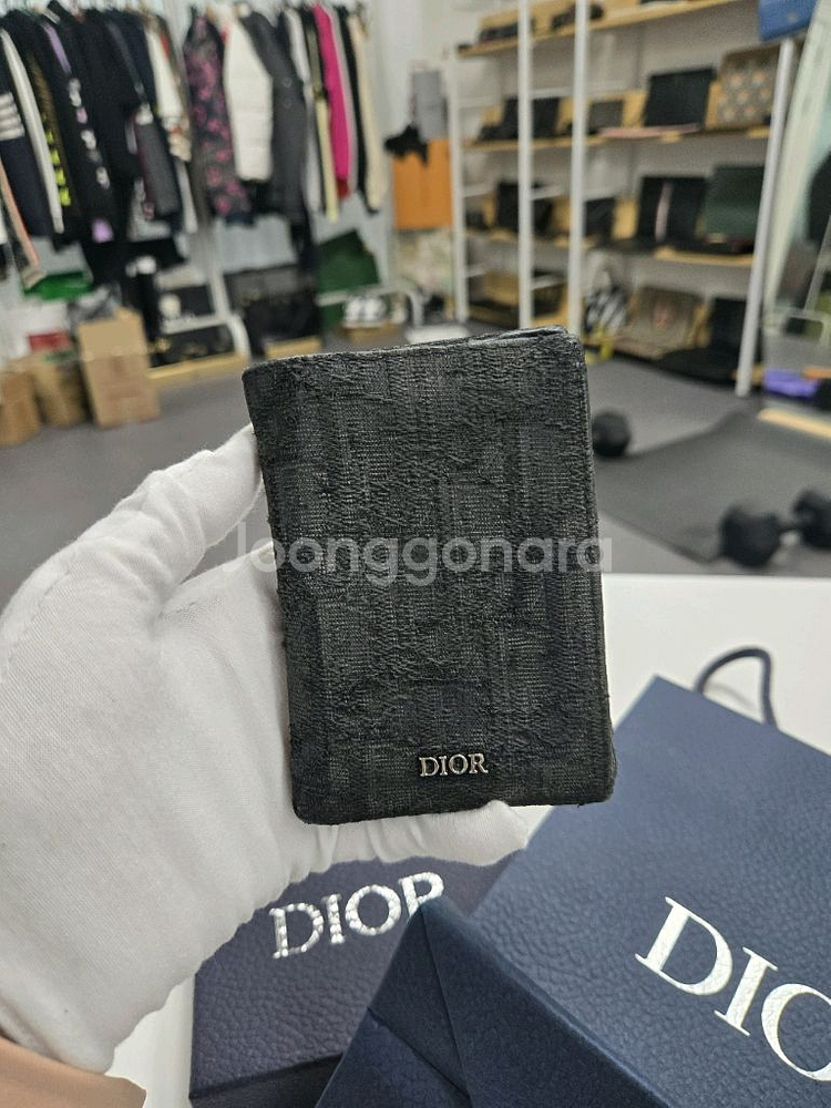 [A급 정품]디올 오블리크 오거나이저--0