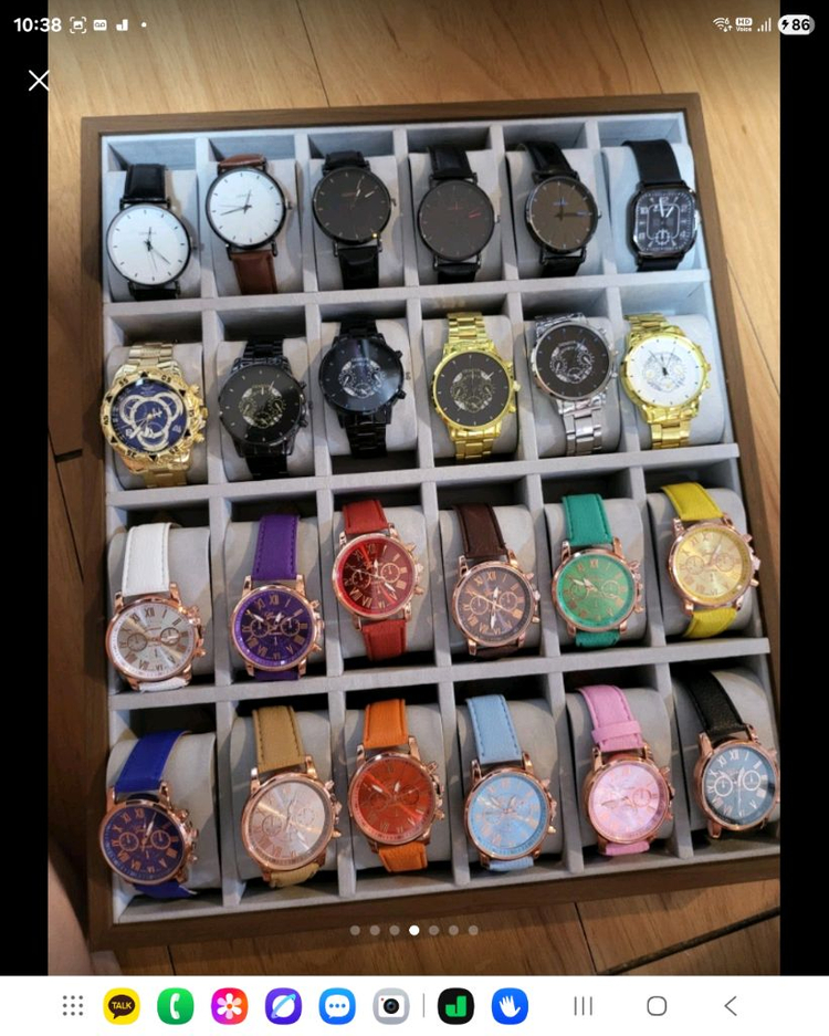 제네바 명품 남성시계 새제품 판매 이미지