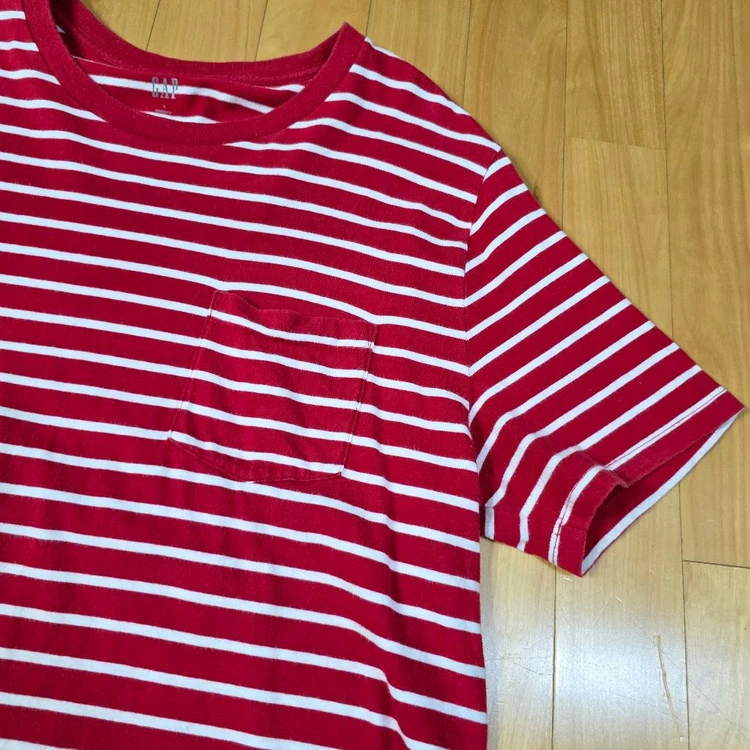 GAP 갭 남성 단가라 반팔티 ( L ) - Used 이미지