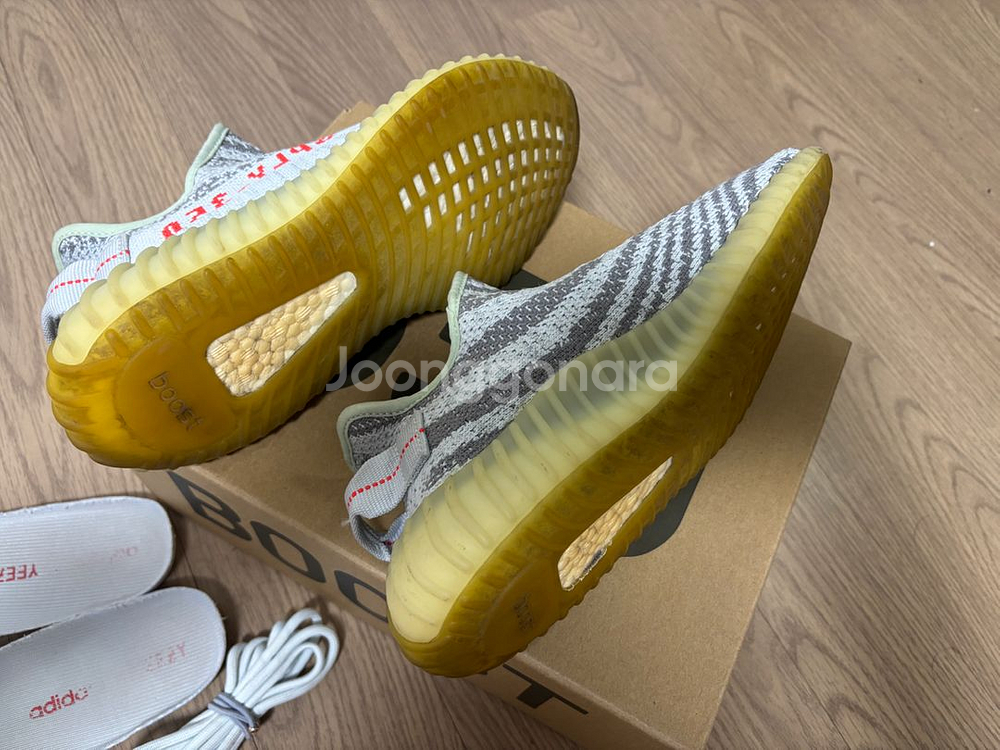 아디다스 이지부스트 235(240) 블루틴트 us6사이--5