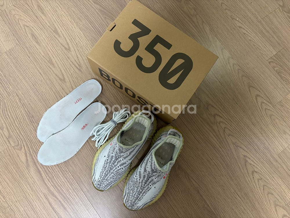 아디다스 이지부스트 235(240) 블루틴트 us6사이--7