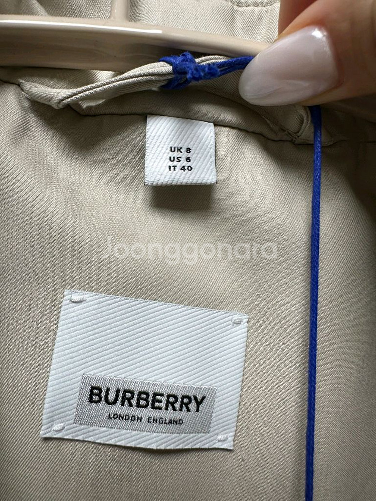 버버리 힐링턴 롱 개버딘 트렌치 코트 새상품 팝니다--1