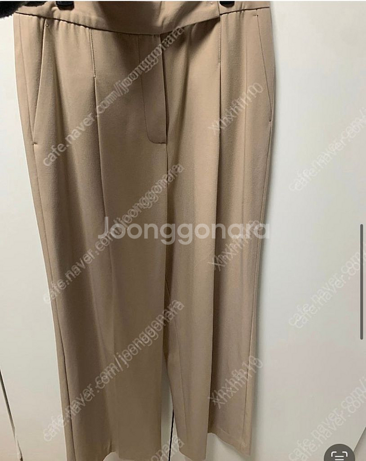 유메르 엘리사 핀턱 슬랙스 M--3