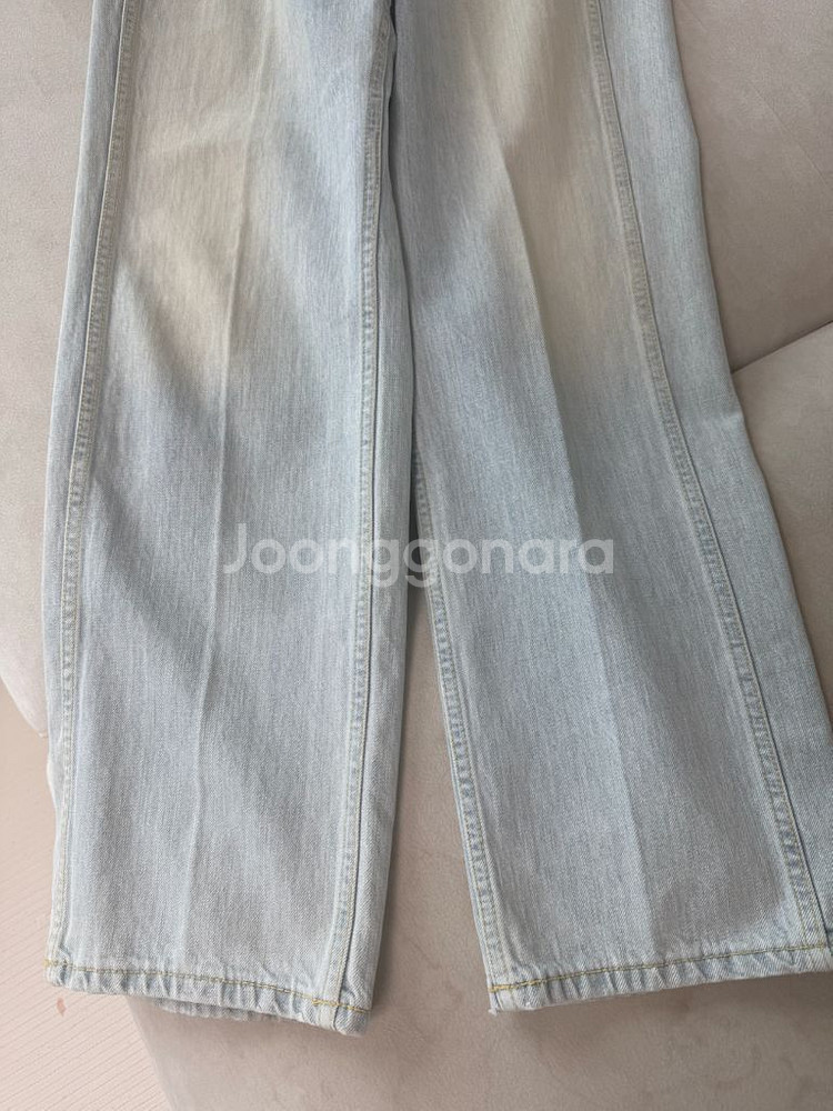 파사드패턴 클래식데님 라이트 인디고 S 에눌가능--4