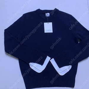 유메르 발롱 레이어드 니트 네이비