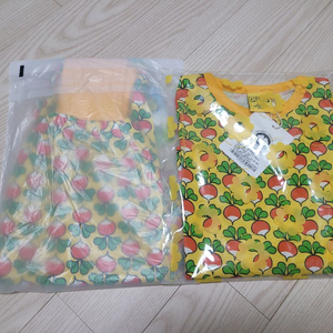 던스 단델리온 옐로우 순무 긴팔98 배기86