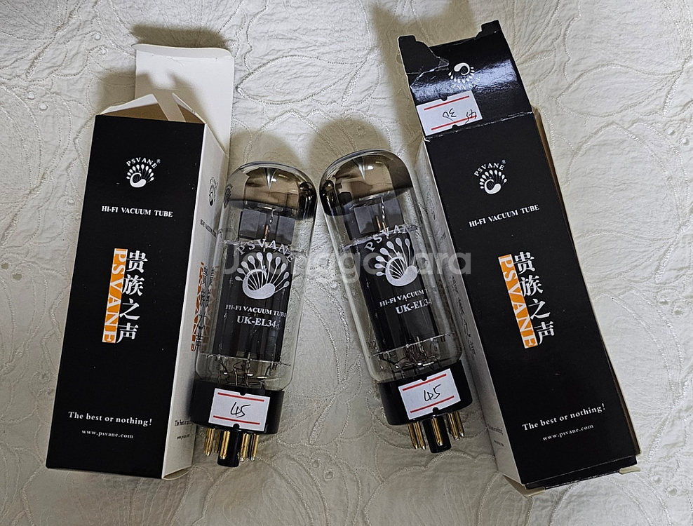 푸스반느 UK-EL34진공관 2개 매치드페어--0