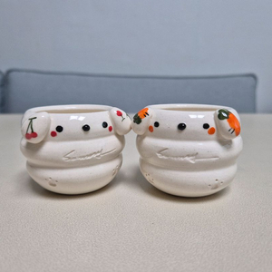 소니팟 화분 당근멍 체리멍 일괄