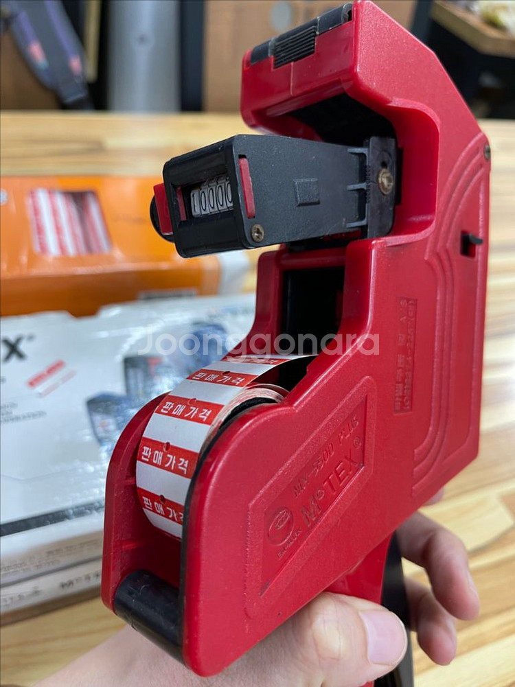 모텍스MOTEX MX-5500 Plus 핸드라벨기--2