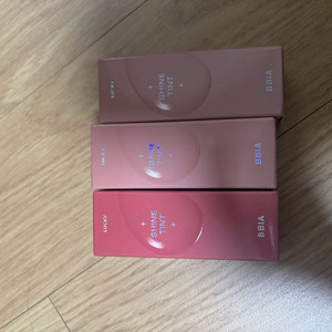 삐아 럭키 샤인 틴트 새상품 3개
