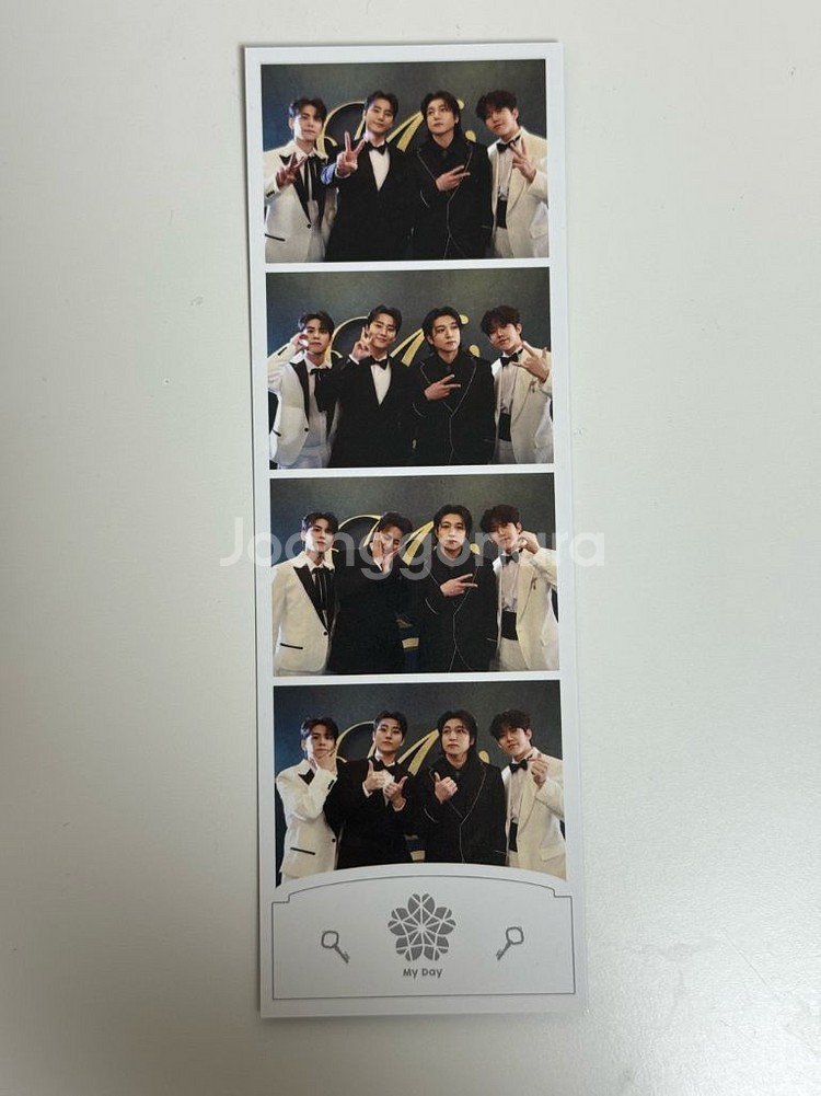 데이식스 단체 인생네컷 네컷사진 마이데이 5기 키트--0