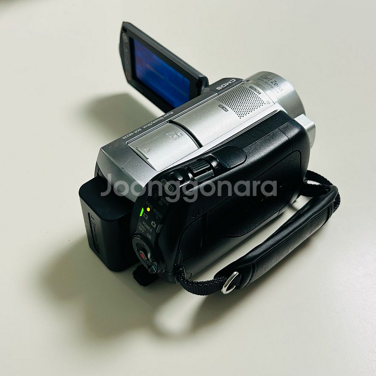 소니 SONY DCR-SR220 실버 빈티지 캠코더--2