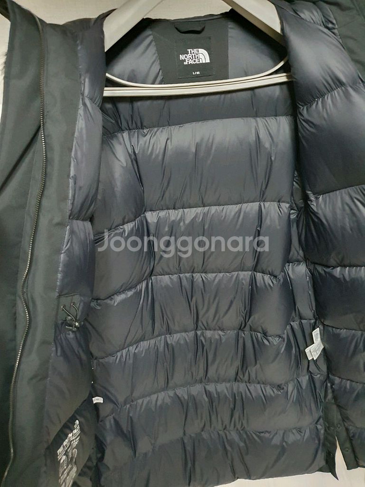 노스페이스 화이트라벨 롱패딩--5