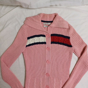 타미힐피거 면혼방 집업점퍼가디건 55 이미지