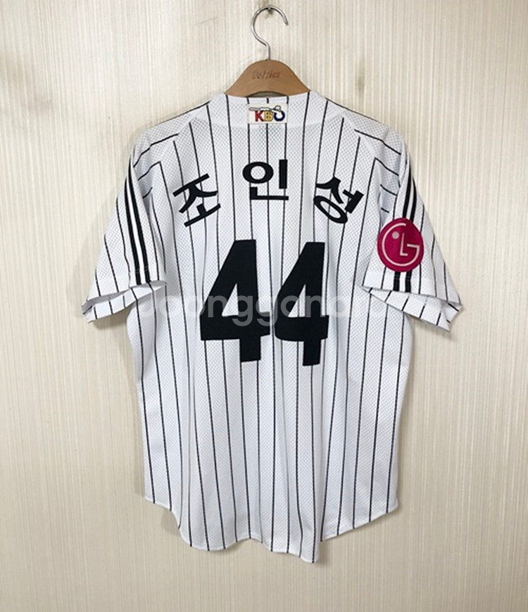 KBO LG트윈스 핑크로고 홈유니폼/져지 100 #44--7