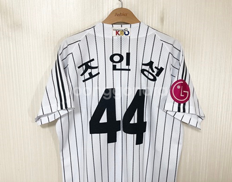 KBO LG트윈스 핑크로고 홈유니폼/져지 100 #44--8