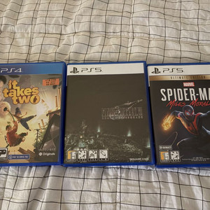 PS5 파판7 인터그레이드 / 잇테이크투 / 스파이더맨
