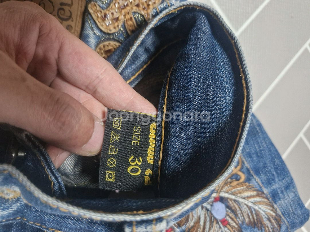 클라우드72 바이크 청바지 허리30사이즈 팔아요--3