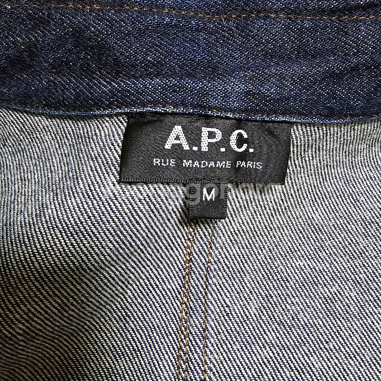 A.P.C. 아페쎄 데님 셔츠 M 95--3