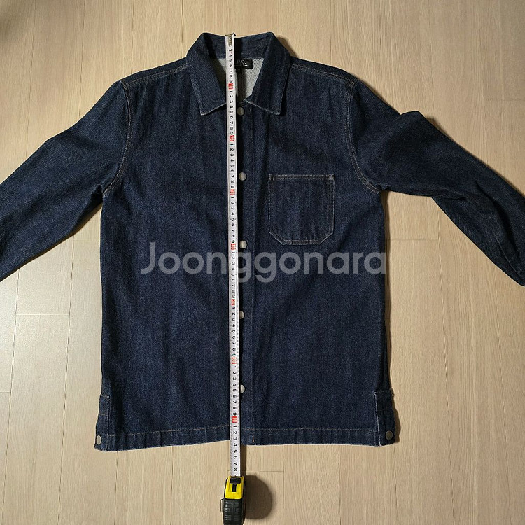 A.P.C. 아페쎄 데님 셔츠 M 95--8