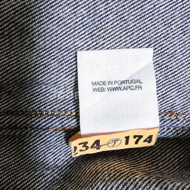 A.P.C. 아페쎄 데님 셔츠 M 95--5
