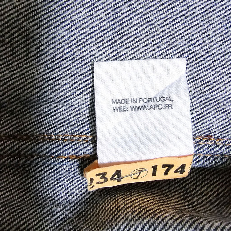 A.P.C. 아페쎄 데님 셔츠 M 95 이미지