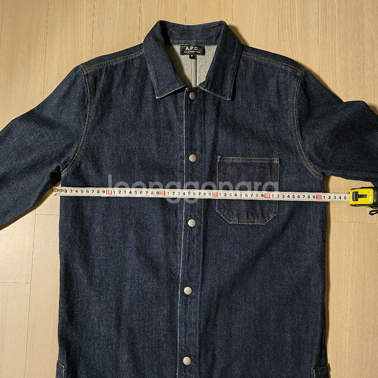 A.P.C. 아페쎄 데님 셔츠 M 95--6