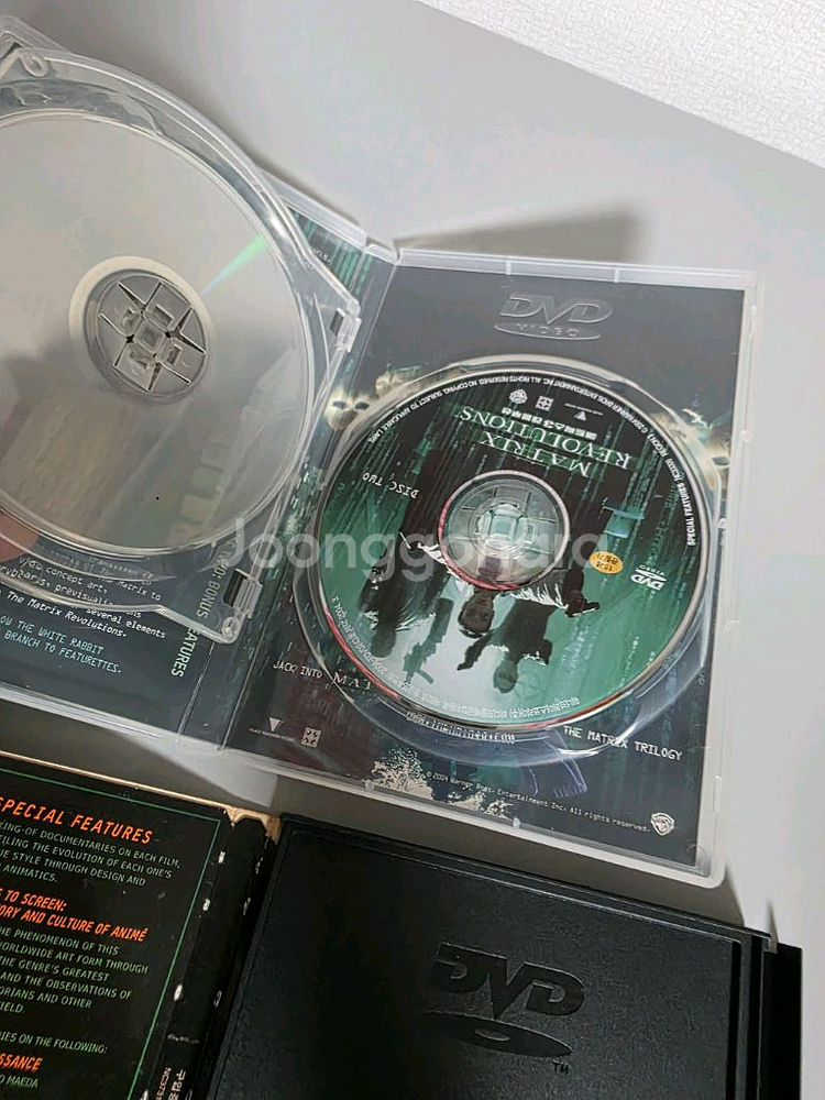 DVD 매트릭스 고전 영화 키아누 리브스 가상현실 SF--5