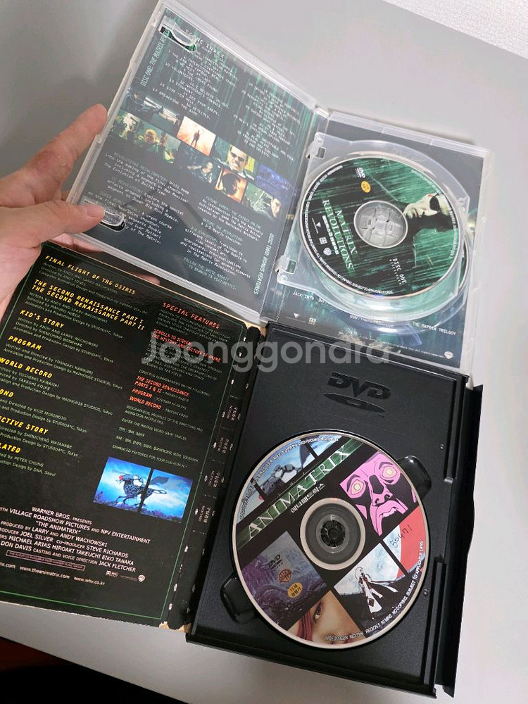 DVD 매트릭스 고전 영화 키아누 리브스 가상현실 SF--4
